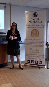 Picture of Claire Saxton showcasing Saxton Marketing Ltd